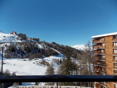 Ski verhuur Appartement 2 kamers 4 personen (A407) - Résidence Lodges 1970 - La Plagne - Balkon