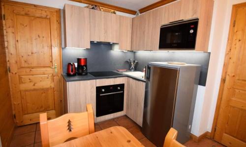 Rent in ski resort 3 room apartment 6 people (45m²-1) - Résidence Lodges des Alpages - MH - La Plagne - Apartment