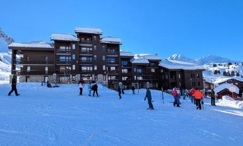 Rent in ski resort Résidence Pierre de Soleil - MH - La Plagne - Winter outside