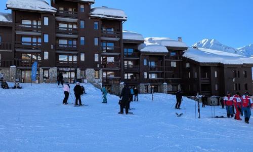 Rent in ski resort Résidence Pierre de Soleil - MH - La Plagne - Winter outside