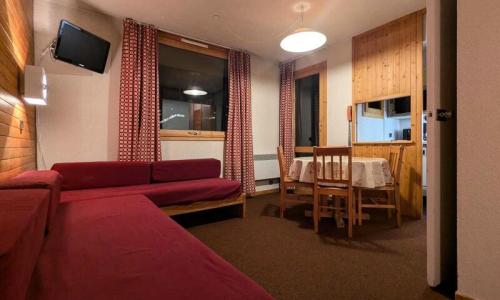 Rent in ski resort Studio 4 people (Confort 23m²) - Résidence Pierre de Soleil - MH - La Plagne - Living room