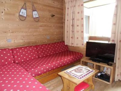 Ski verhuur Studio cabine 4 personen (327) - Résidence Pierre de Soleil - La Plagne - Woonkamer