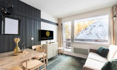 Holiday in mountain resort 2 room apartment 4 people (Sélection 35m²) - Résidence Plagne Lauze - Maeva Home - La Plagne - Winter outside