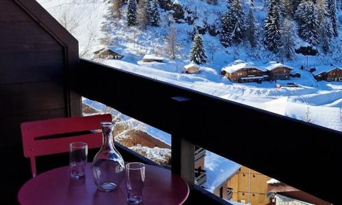Rent in ski resort Studio 4 people (Sélection 24m²-3) - Résidence Plagne Lauze - Maeva Home - La Plagne - Winter outside