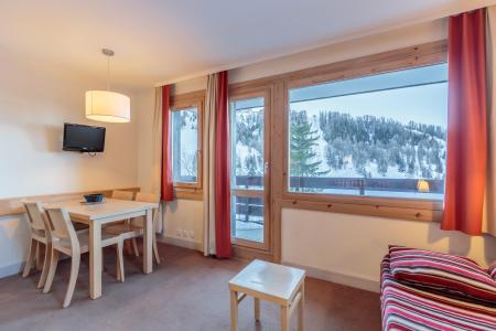 Rent in ski resort 2 room apartment 5 people (412) - Résidence Soldanelles - La Plagne - Living room