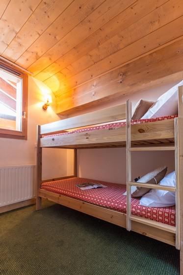 Rent in ski resort 7 room duplex apartment 12-14 people - Résidence Sun Valley - La Plagne - Bunk beds