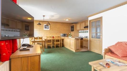 Ski verhuur Appartement duplex 7 kamers 12-14 personen - Résidence Sun Valley - La Plagne - Woonkamer