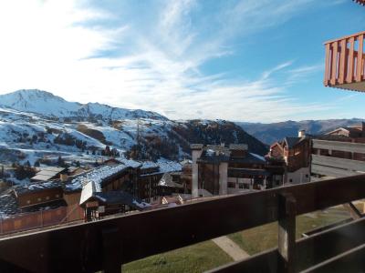 Rent in ski resort Studio 4 people (414) - Résidence Themis - La Plagne - Balcony