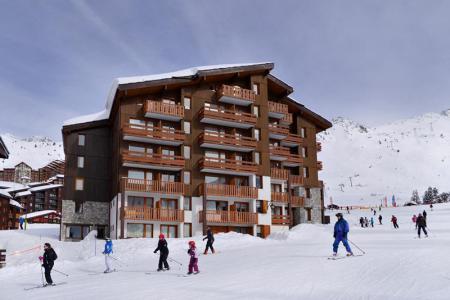 Vacances en montagne Résidence Turquoise - La Plagne - Extérieur hiver