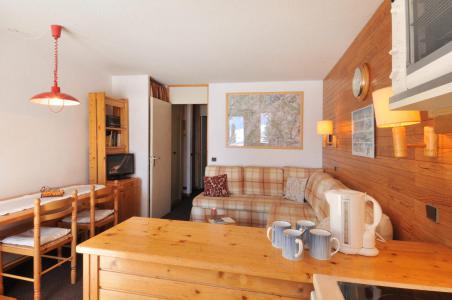 Ski verhuur Appartement 2 kamers 5 personen (05) - Résidence Turquoise - La Plagne - Woonkamer