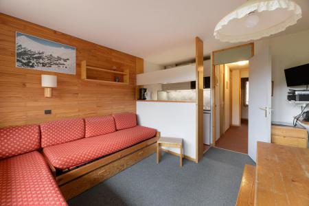 Ski verhuur Appartement 2 kamers 5 personen (307) - Résidence Turquoise - La Plagne - Woonkamer