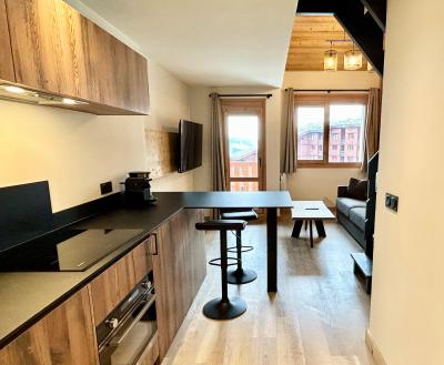 Location au ski Appartement 2 pièces 2 personnes - Résidence W 2050 - La Plagne - Coin cuisine