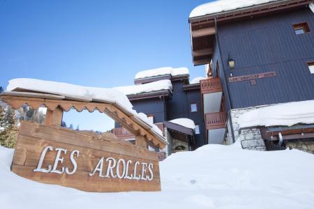 Vacances en montagne VVF Les Arolles - La Plagne - Extérieur hiver
