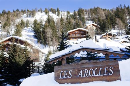 Аренда на лыжном курорте VVF Les Arolles - La Plagne - зимой под открытым небом
