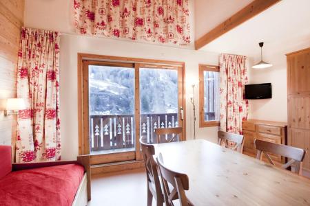 Ski verhuur VVF Les Arolles - La Plagne - Woonkamer