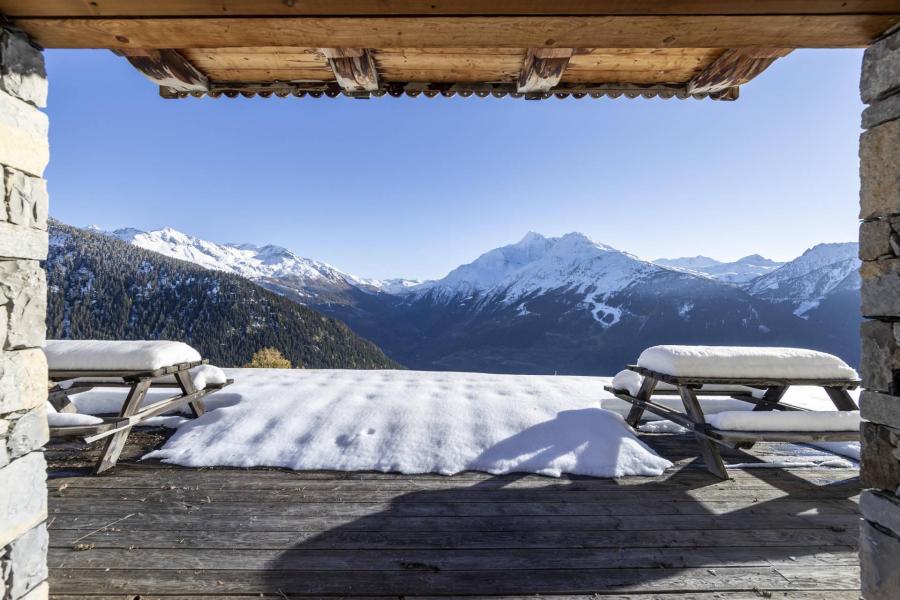 Rent in ski resort 7 room chalet 14 people - Chalet Eucherts - La Rosière - Winter outside
