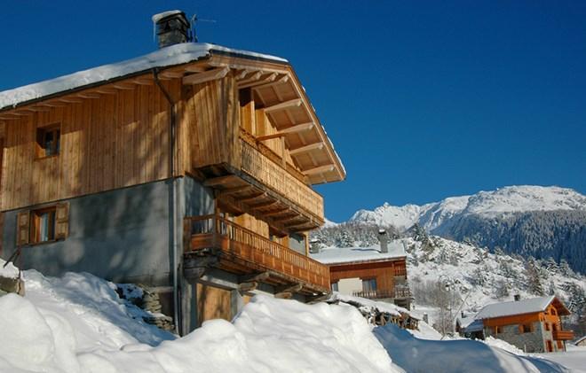 Vacances en montagne Chalet Gaiduch - La Rosière - Extérieur hiver