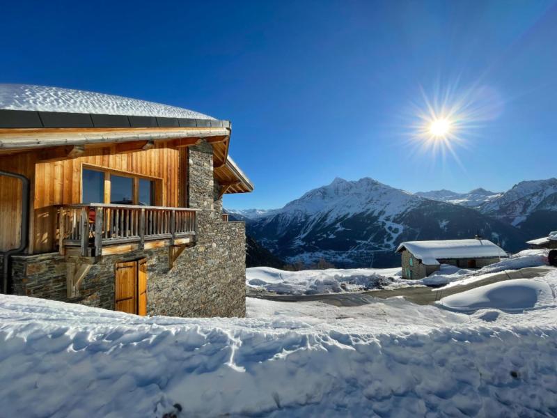 Ski verhuur Chalet triplex 6 kamers 10 personen - Chalet Valériane - La Rosière - Buiten winter