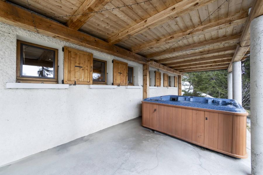 Ski verhuur Appartement 6 kamers 14 personen - Chocard - La Rosière - Terras