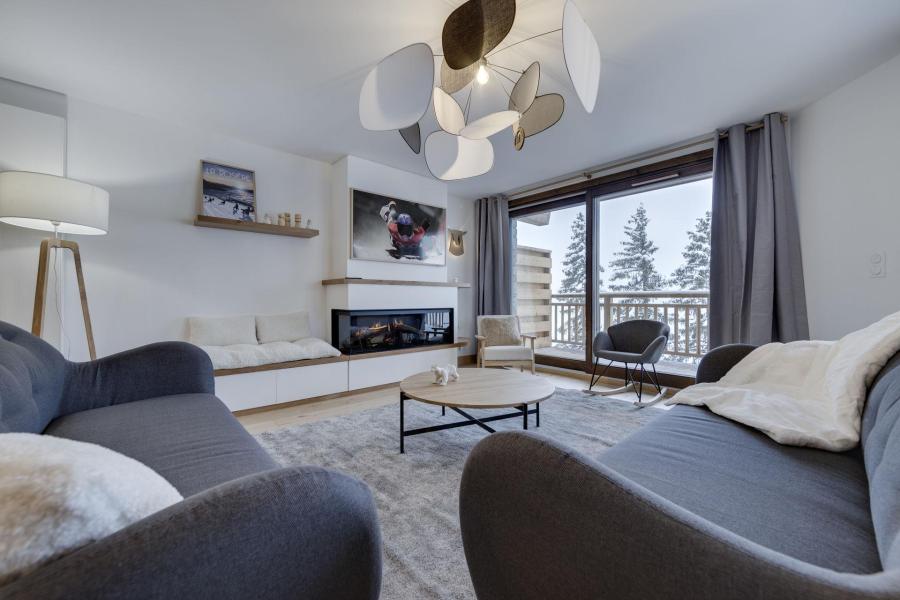 Rent in ski resort 5 room apartment 10 people (5) - La Résidence les Alpages - La Rosière - Living room