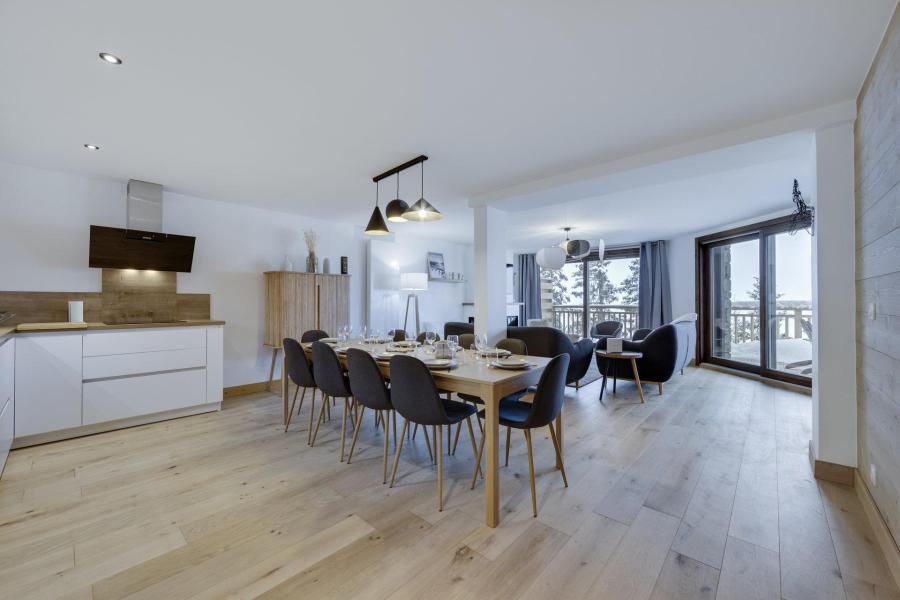 Skiverleih 5-Zimmer-Appartment für 10 Personen (5) - La Résidence les Alpages - La Rosière - Wohnzimmer