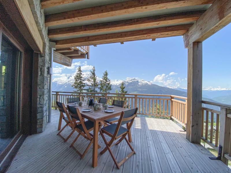 Alquiler al esquí Apartamento 5 piezas para 10 personas (5) - La Résidence les Alpages - La Rosière - Terraza