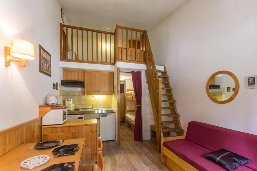 Ski verhuur Studio mezzanine 6 personen (A326) - La Résidence les Bouquetins - La Rosière - Woonkamer