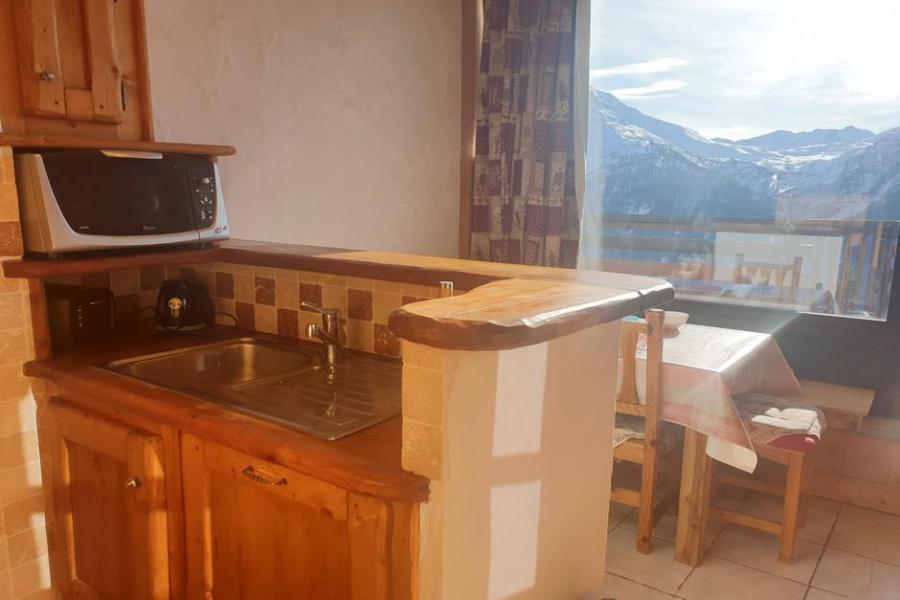 Rent in ski resort 3 room apartment 4 people (35) - La Résidence les Chavonnes - La Rosière - Kitchen