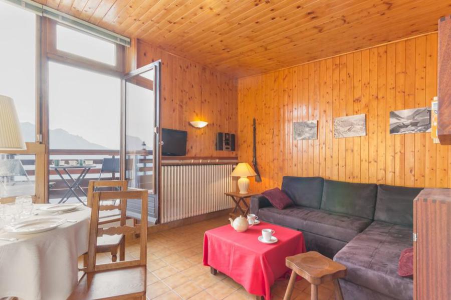 Ski verhuur Appartement 2 kamers 6 personen (33) - La Résidence les Chavonnes - La Rosière - Woonkamer