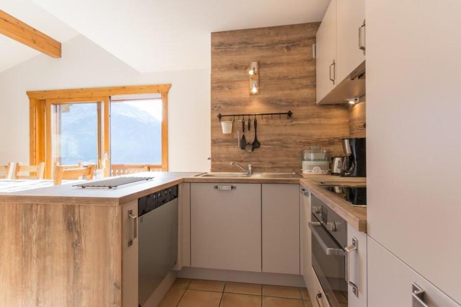 Location au ski Appartement 6 pièces 10 personnes (B10-11) - Le Chalet des Eucherts - La Rosière - Cuisine