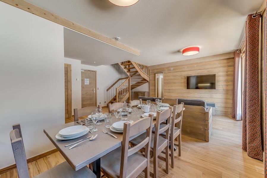 Rent in ski resort 3 room duplex apartment cabin 8 people (402) - Le Roc Noir - La Rosière - Living room