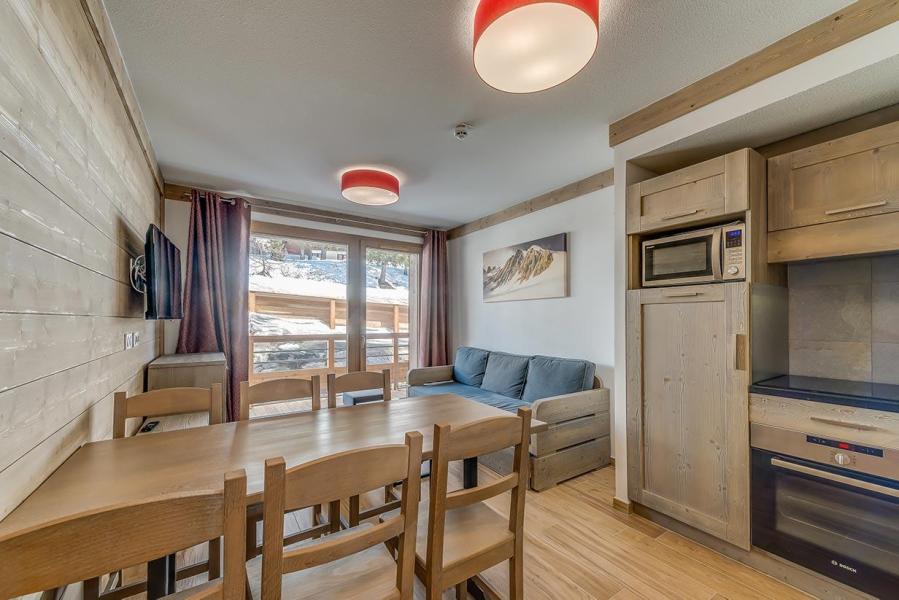 Rent in ski resort 3-room flat for 5 people for wheelchair users - Le Roc Noir - La Rosière - Living room