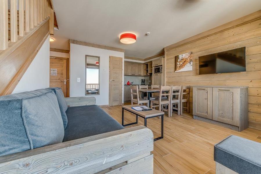 Location au ski Appartement duplex 3 pièces cabine 7 personnes (404) - Le Roc Noir - La Rosière - Séjour