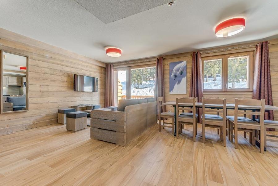 Ski verhuur Appartement duplex 4 kamers 10 personen (406) - Le Roc Noir - La Rosière - Woonkamer