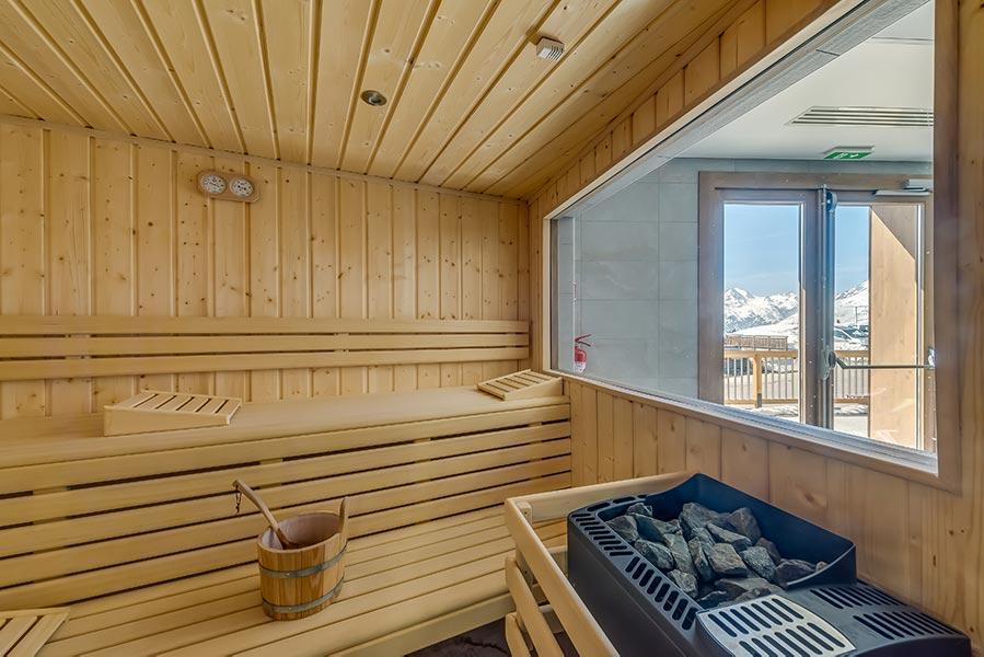 Location au ski Le Roc Noir - La Rosière - Sauna