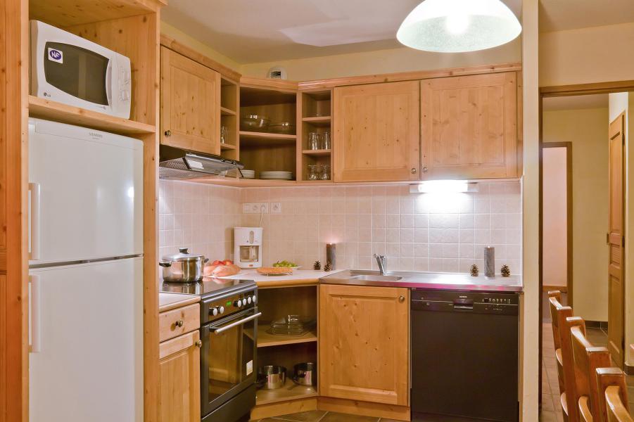 Skiverleih 2 Zimmer Appartement für 2-4 Personen - Les Balcons de la Rosière - La Rosière - Kochnische