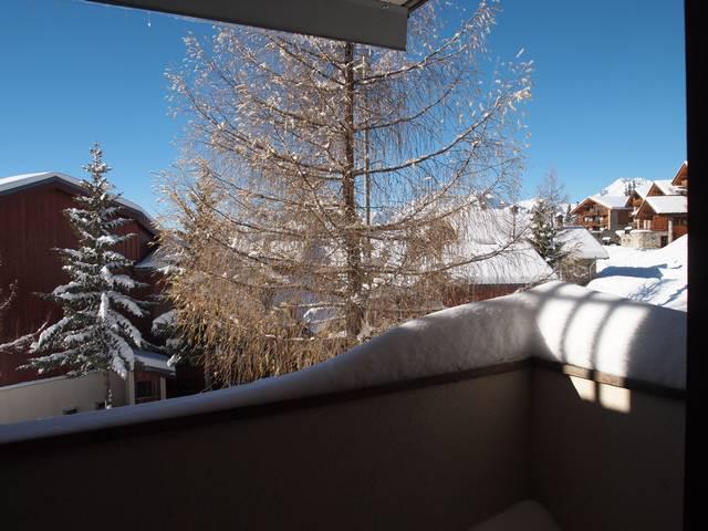 Soggiorno sugli sci Appartamento 2 stanze per 4 persone (214) - Les Hauts de la Rosière - La Rosière - Terrazza