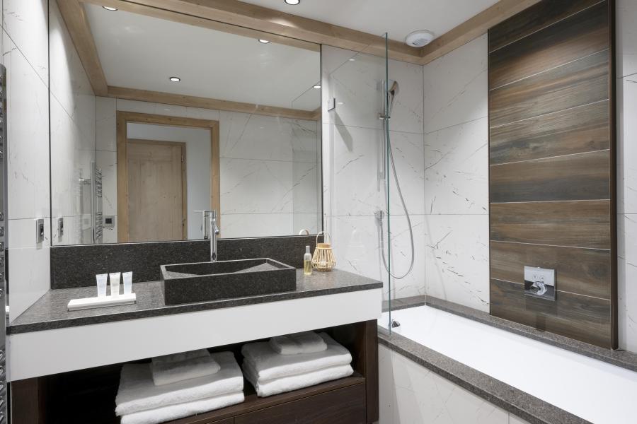Rent in ski resort 5 room apartment 10 people - Résidence Alpen Lodge - La Rosière - Bathroom