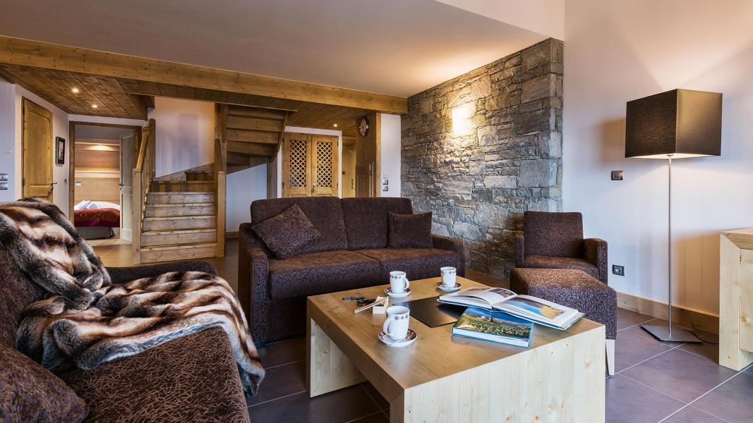 Rent in ski resort Résidence Chalet les Marmottons - La Rosière - Settee