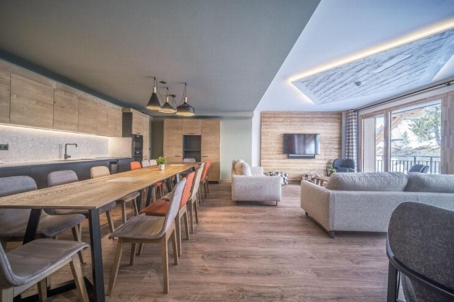 Wynajem na narty Apartament duplex 7 pokojowy 16 osób (509) - Résidence Hôtelière Sky - La Rosière - Pokój gościnny