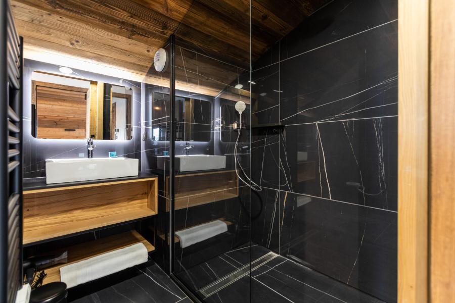 Rent in ski resort 5 room duplex apartment 10 people (6) - Résidence l'Orée du Bois - La Rosière - Shower