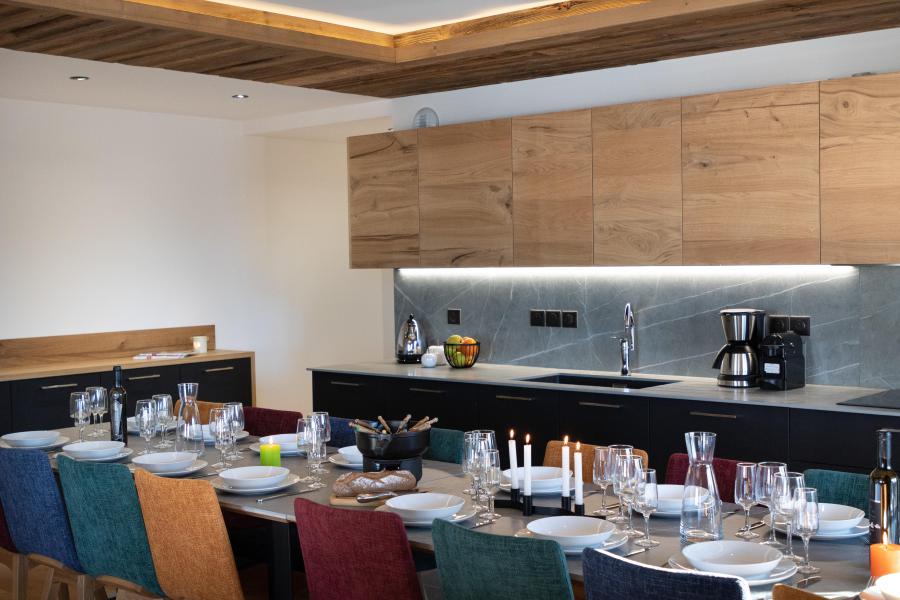 Soggiorno sugli sci Appartamento 6 stanze con cabina per 15 persone (4) - Résidence l'Orée du Bois - La Rosière - Cucina