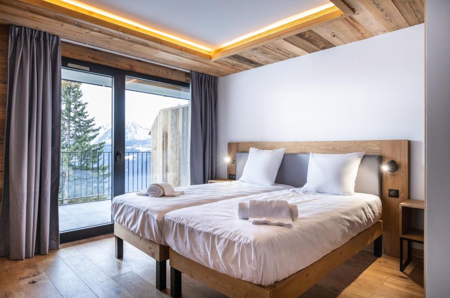 Soggiorno sugli sci Appartamento su due piani 4 stanze con cabina per 12 persone (1) - Résidence l'Orée du Bois - La Rosière - Camera