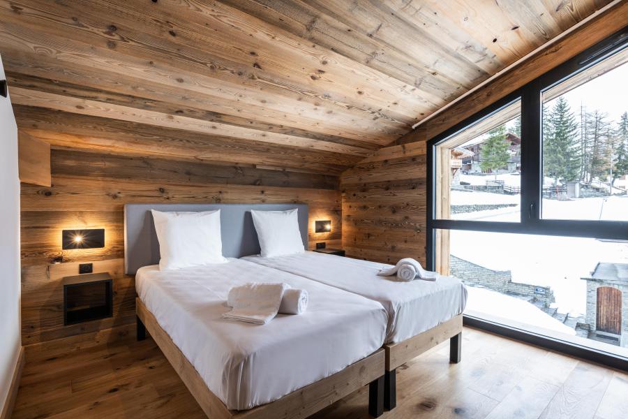 Ski verhuur Appartement duplex 5 kamers 10 personen (6) - Résidence l'Orée du Bois - La Rosière - Zolderkamer