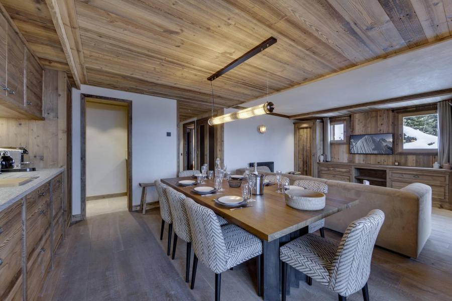 Rent in ski resort 3 room apartment 7 people (101) - Résidence la Charpenterie - La Rosière - Dining area