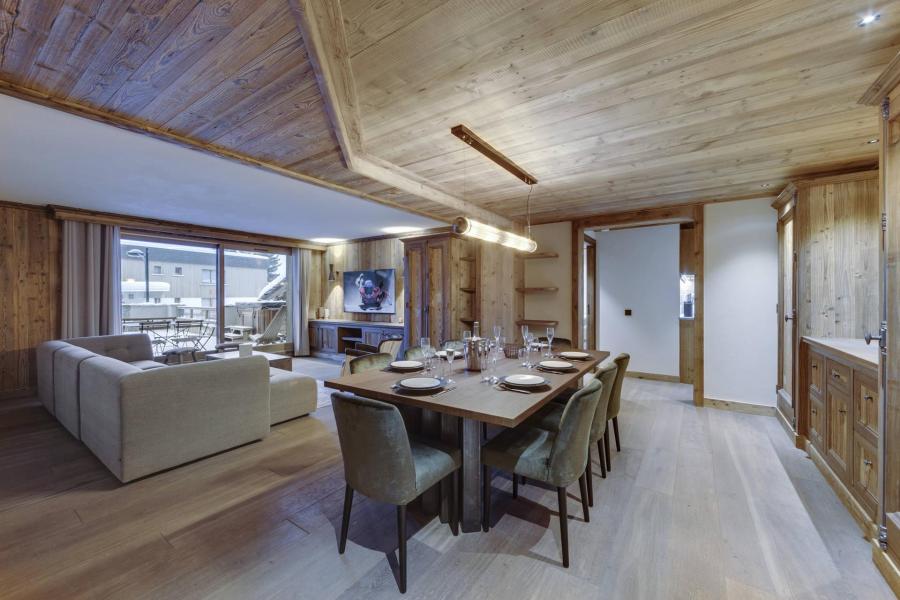 Rent in ski resort 3 room apartment 8 people (2) - Résidence la Charpenterie - La Rosière - Dining area