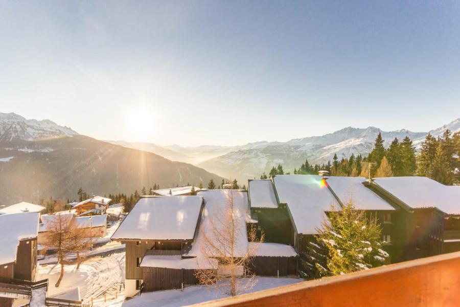 Ski verhuur Studio 4 personen (311) - Résidence le Belvédère - La Rosière - Balkon