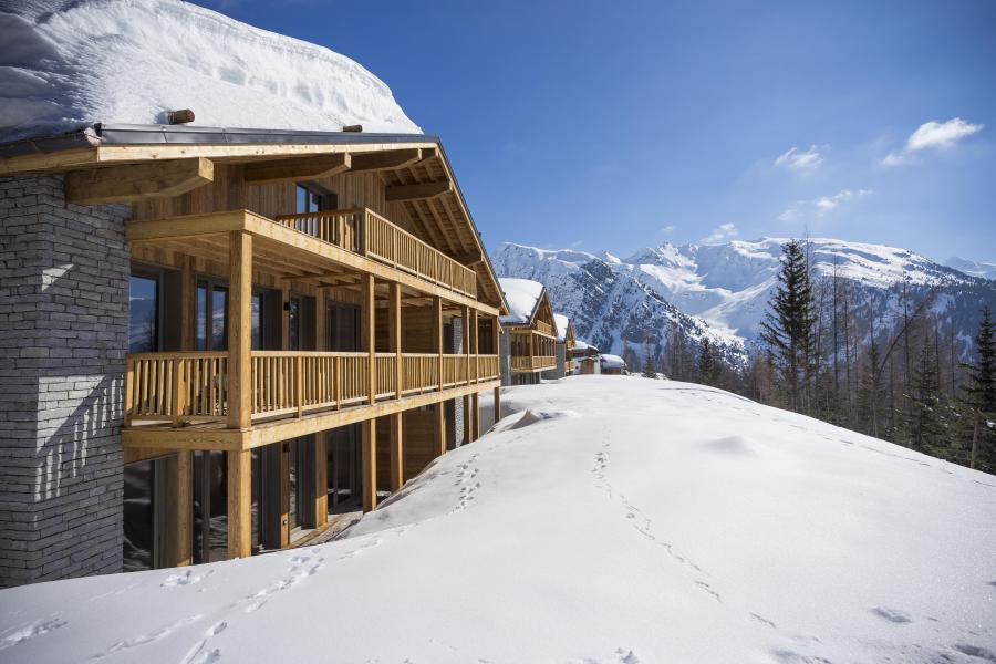 Rent in ski resort Résidence le Hameau de Barthélémy - La Rosière - Winter outside
