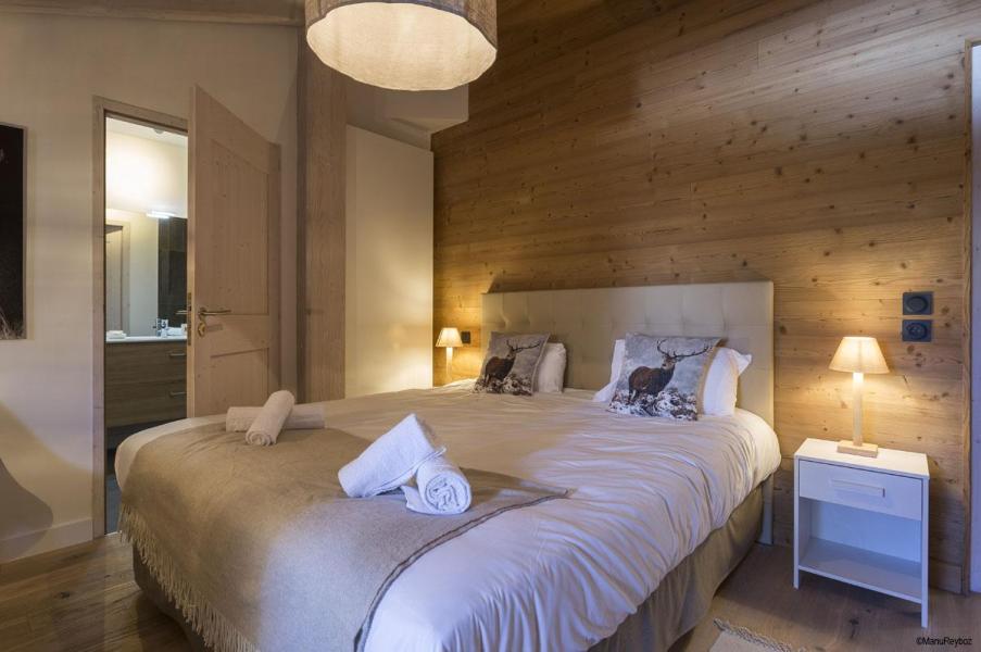 Аренда на лыжном курорте Résidence le Hameau de Barthélémy - La Rosière - Двухспальная кровать