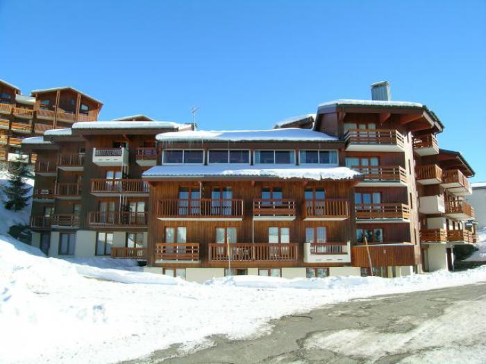 Skiverleih Résidence le Val Rosière - La Rosière - Draußen im Winter